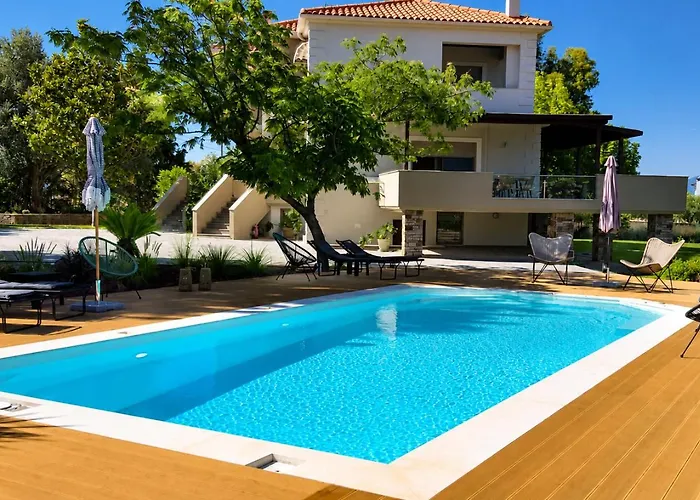 fotos do Villa Polyxeni 5Br Private Pool Villa Up To 12 Guests Politiká