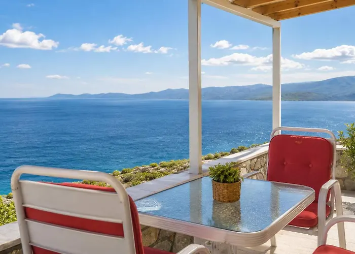 Nireos Coast Evia - Panoramic Seaview Gem Apartman Vatheia képek
