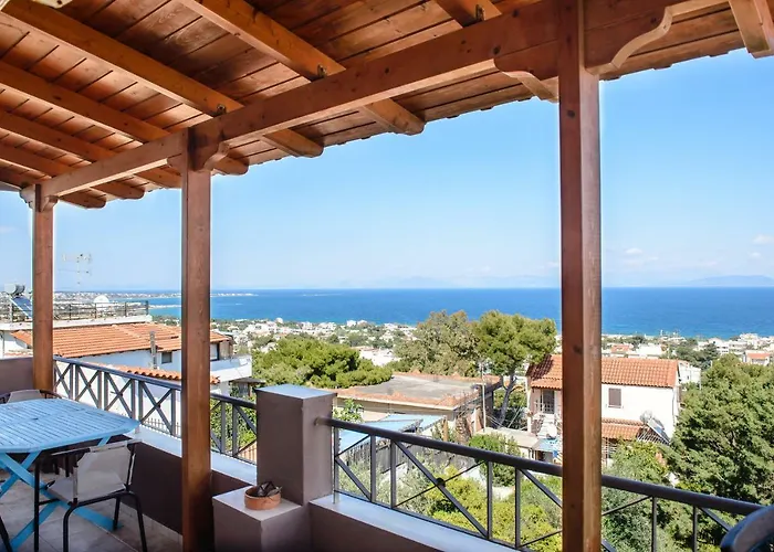 Peris Panoramic Villa Near Athens Airport Paralia  photo